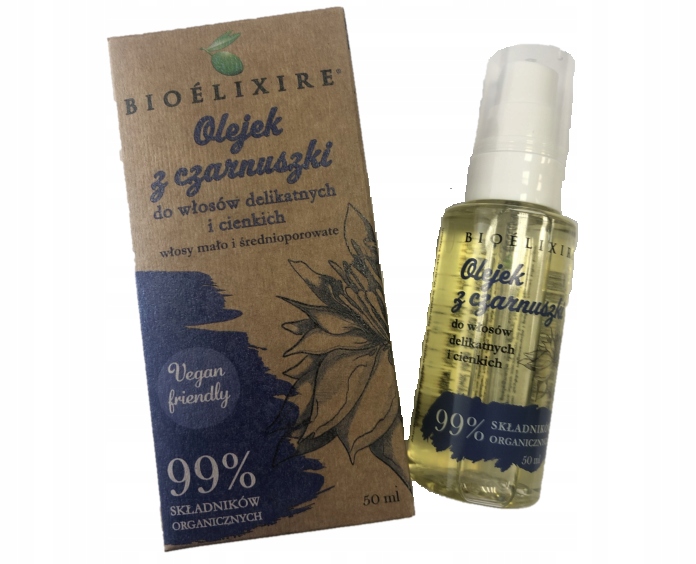 

Bioelixire Olejek z Czarnuszki włosy cienkie 50ml