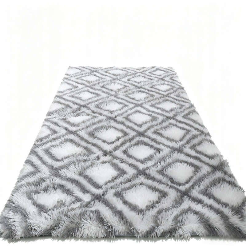 Koberec Shaggy Ombre protiskluzový moderní měkký obývací pokoj 200x300