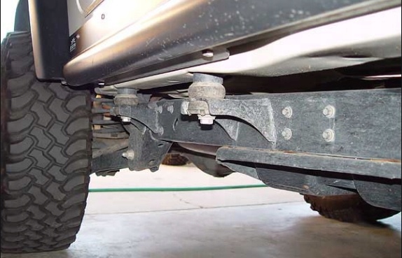 Body Lift 25mm Lift 1cal Land Rover Discovery II Waga produktu 2 kg