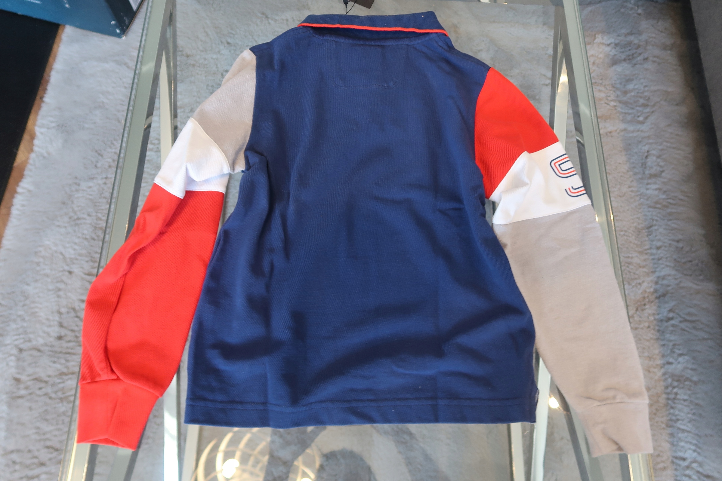 Hackett London Aston Martin Racing POLO 7-8 LAT Materiał dominujący bawełna