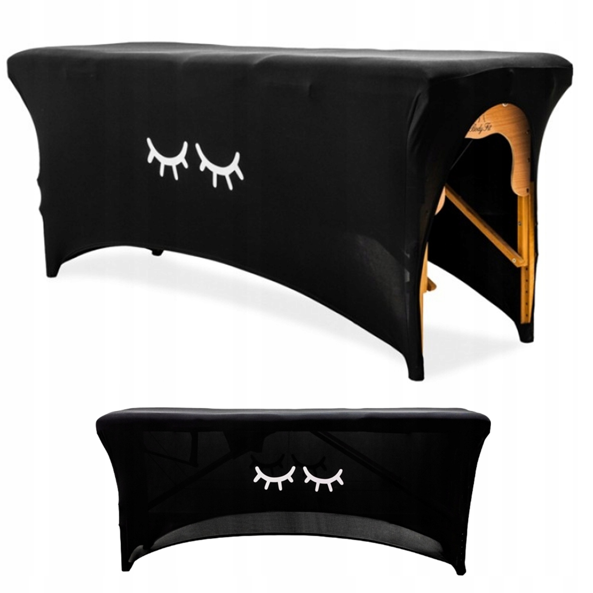 Prostěradlo na postel s výřezem pro nohy Kosmetické