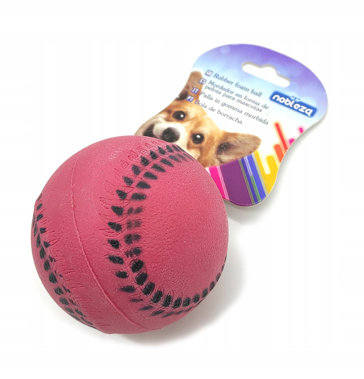 

Zabawka Piłka Piankowa Dla Psa Kota Baseball 9 CM