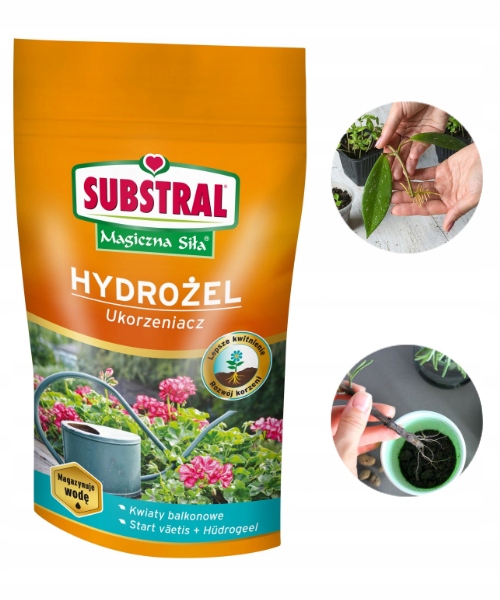 

Substral Hydrożel & Ukorzeniacz do Roślin 100g