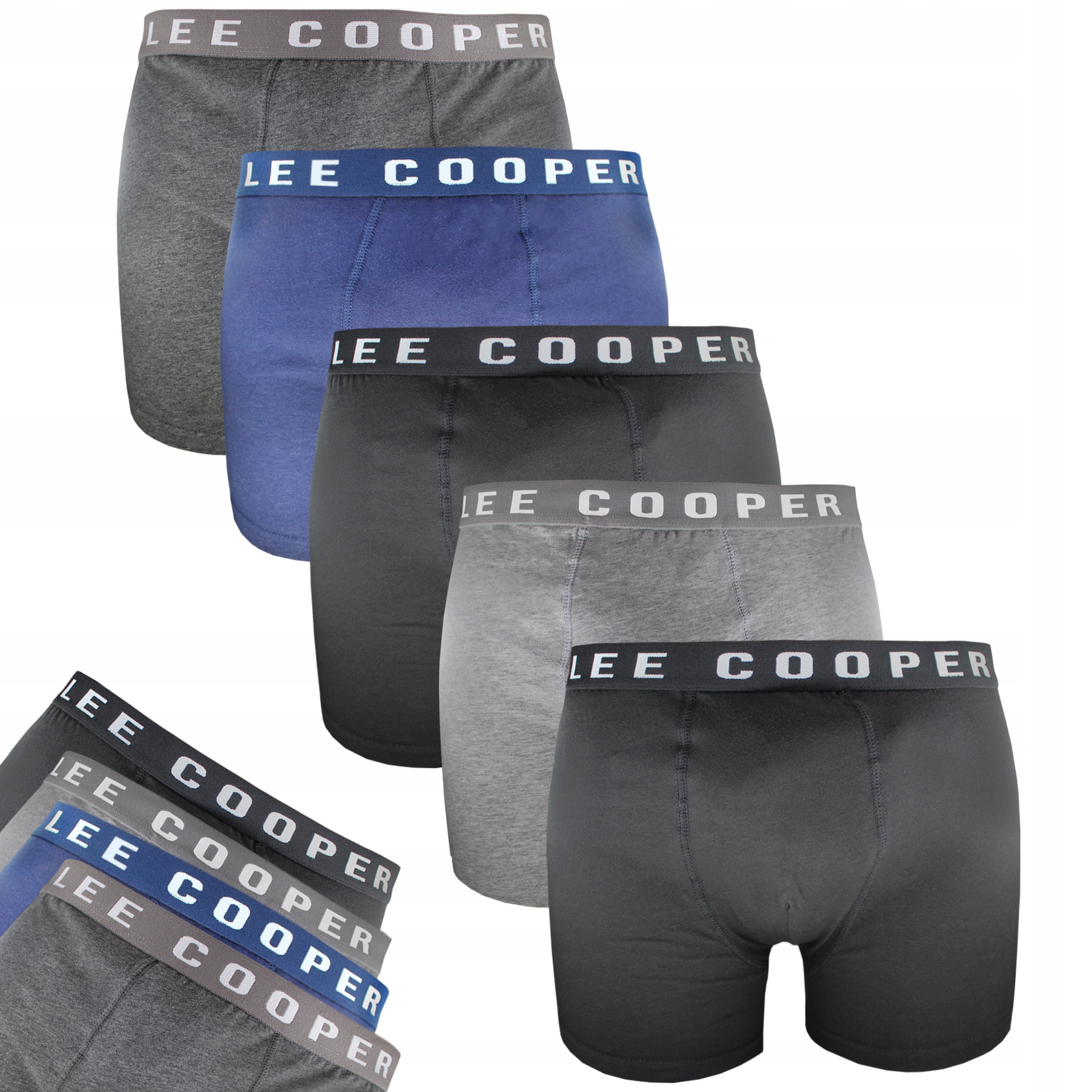 

Komfortowe bokserki męskie Lee Cooper 5PAK bawełna