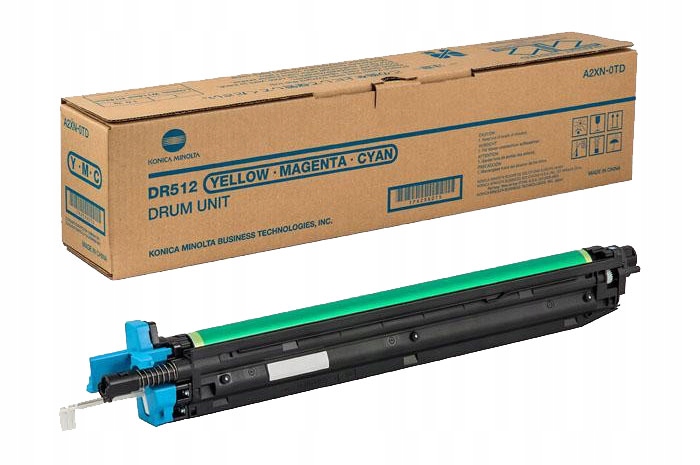 Originální bubnový modul Cmy Minolta Bizhub C224 (DR-512, DR512, A2XN0TD, A2X)