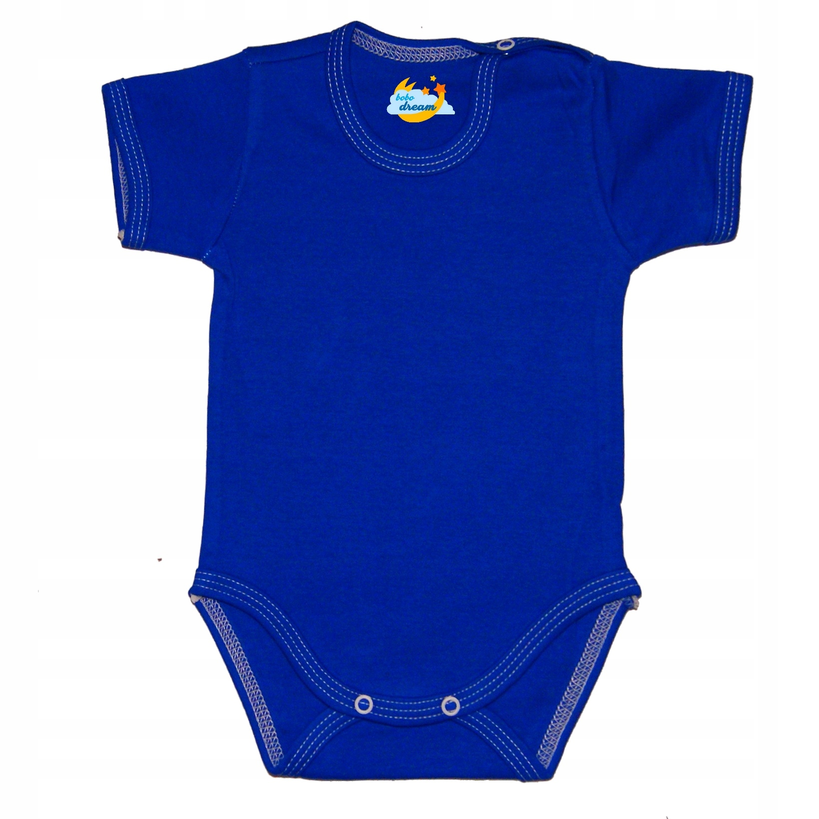 

Body krótki rękaw Basic chabrowe 74