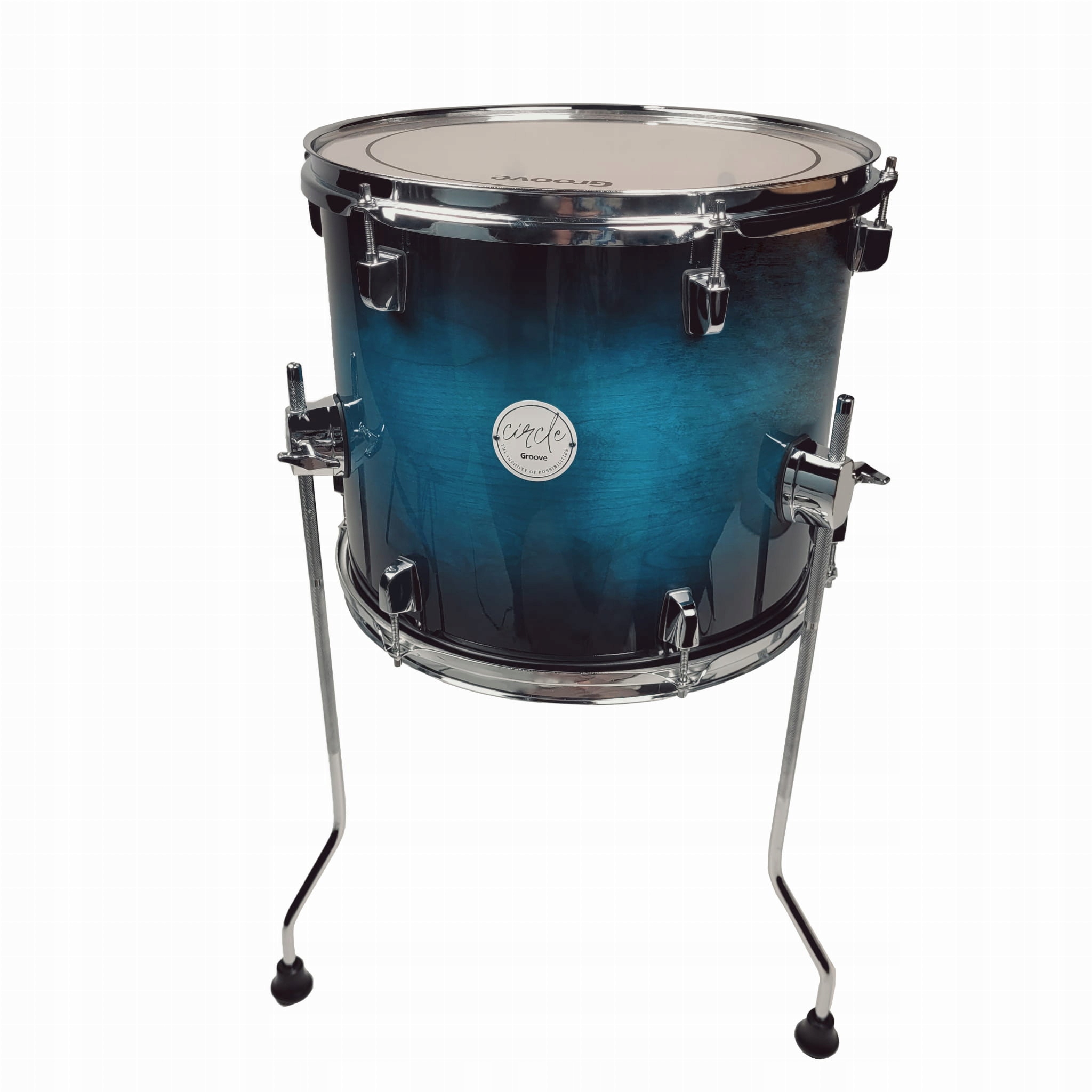 Grv Circle Birch Floor Tom 14x12" (bf)