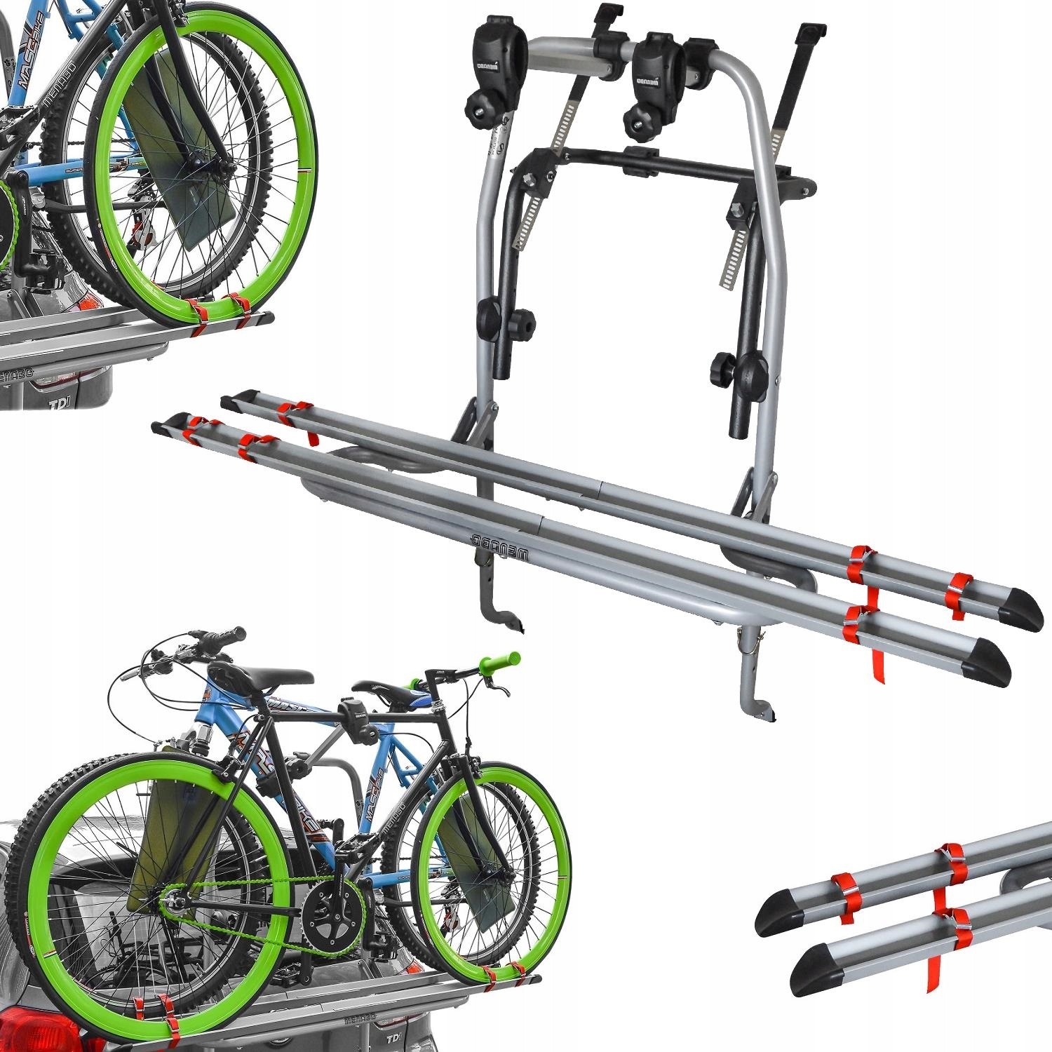 Bagażnik rowerowy na klapę Menabo Logic 2 Model Logic 2