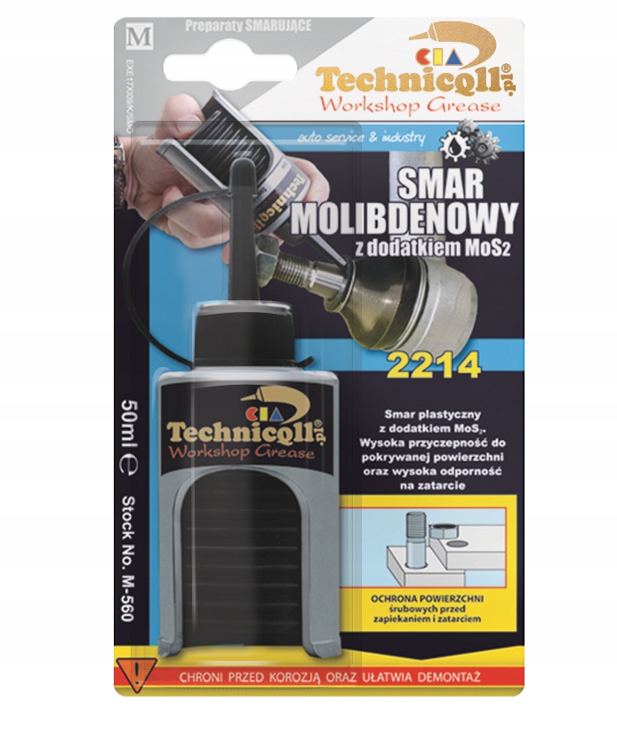 Smar molibdenowy z dodatkiem MoS2 50ml