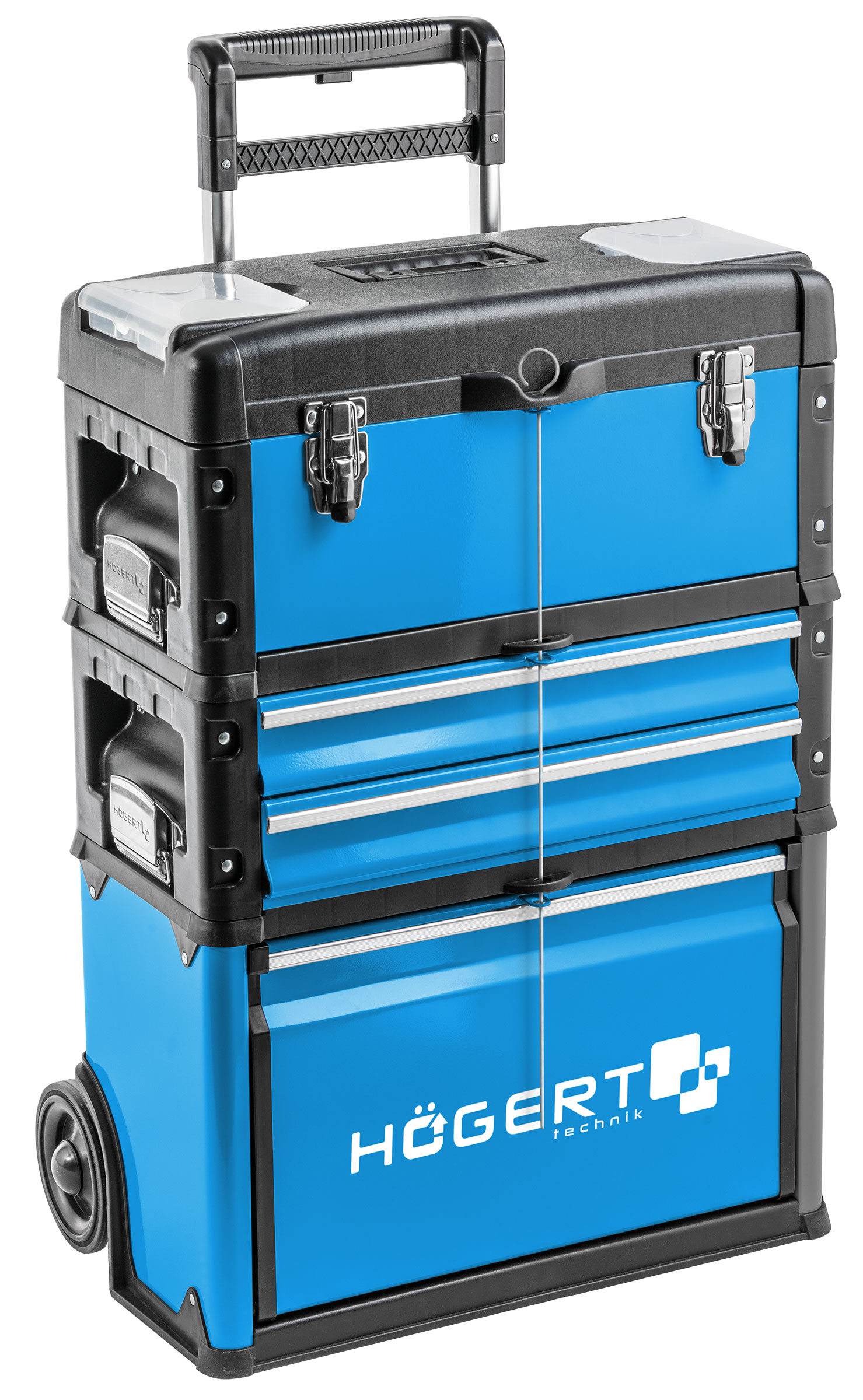 Wózek narzędziowy szafka skrzynka pojemnik na narzędzia modułowy HT7G080