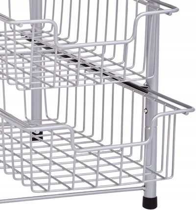 Organizer kuchenny Organizer na blat Szafka pod zlew srebrna Marka Amazon