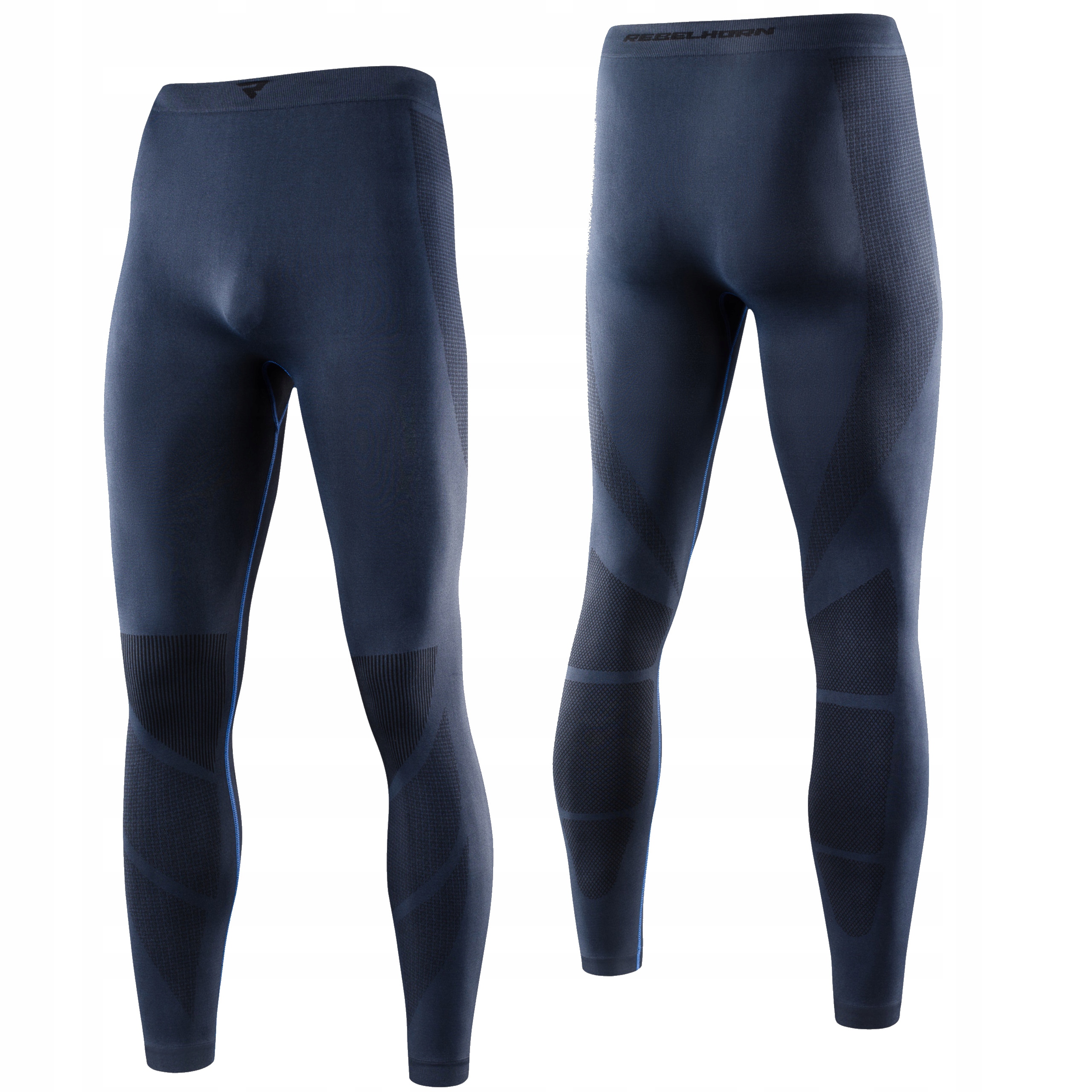 Spodnie termoaktywne motocyklowe Rebelhorn Freeze Black/Grey L Rozmiar L