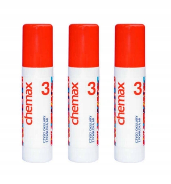 

3 x Płyn Do Okularów Z Powłoką Ar Chemax 3 125ml