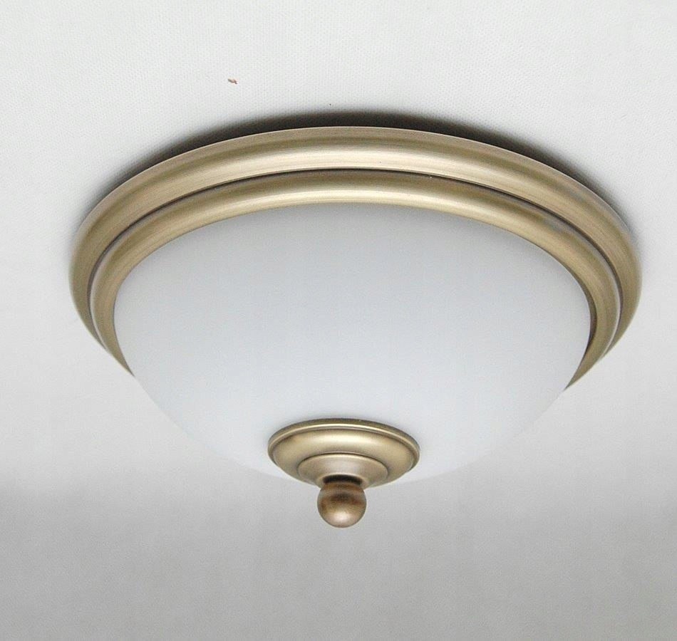 Stropné Svietidlo, mosadzná stropná lampa, stropná lampa