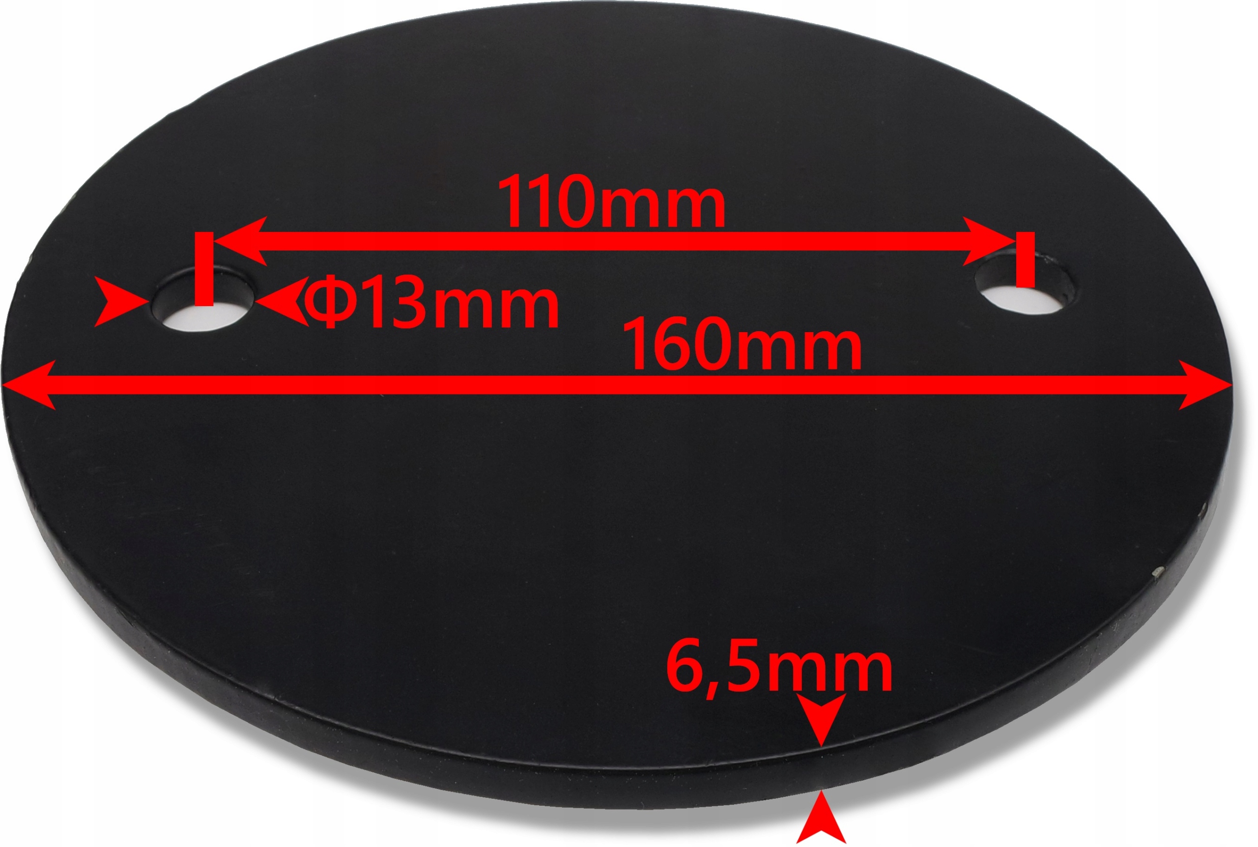 PŁYTKA SPRĘŻYSTA ODBOJU PRZYCZEPA HL HW 6011/8011 Producent części SM