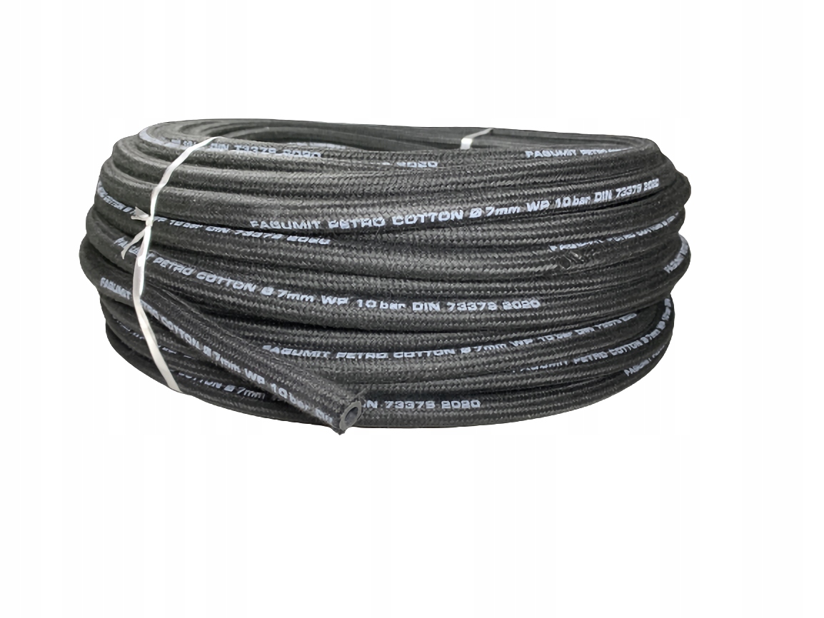 

Wąż do paliwa w oplocie fi 8 mm 10 bar benzyna