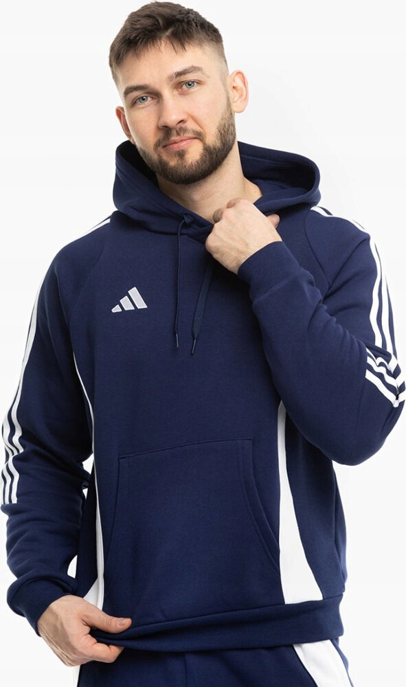 Pánská Mikina Adidas Tiro 24 Sweat Hooded Modrá IR7546 vel. XL
