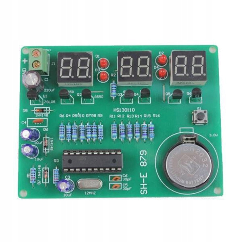 

AR402 Zegar cyfrowy Led czerwony nauka lutowania