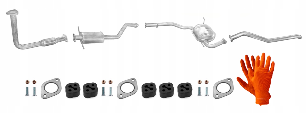 Kia Carnival 2.9 TDi 93 kW (1999-11/2001) Výfukový Systém