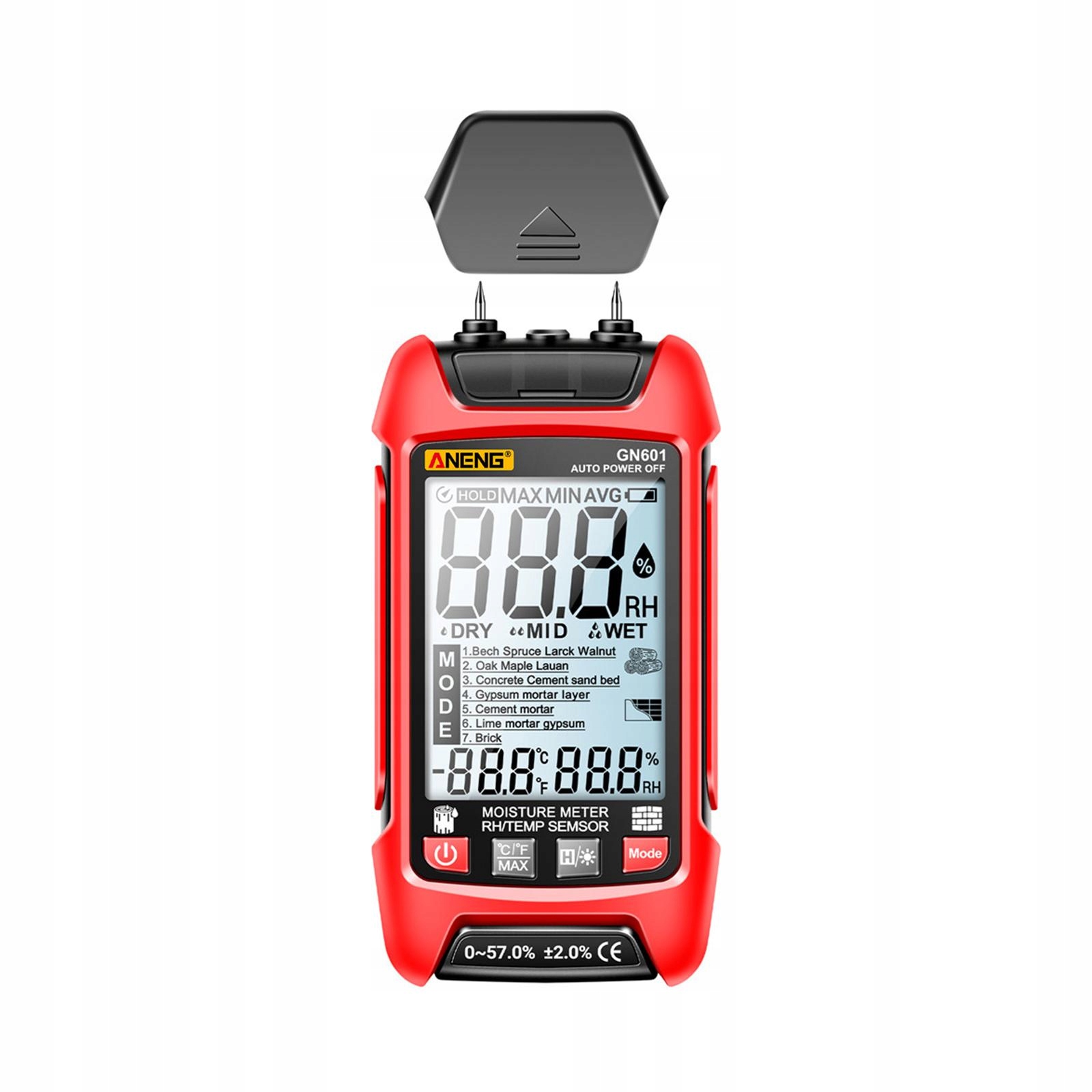 Digital Moisture Meter Gn601 Dampness Meter Auto