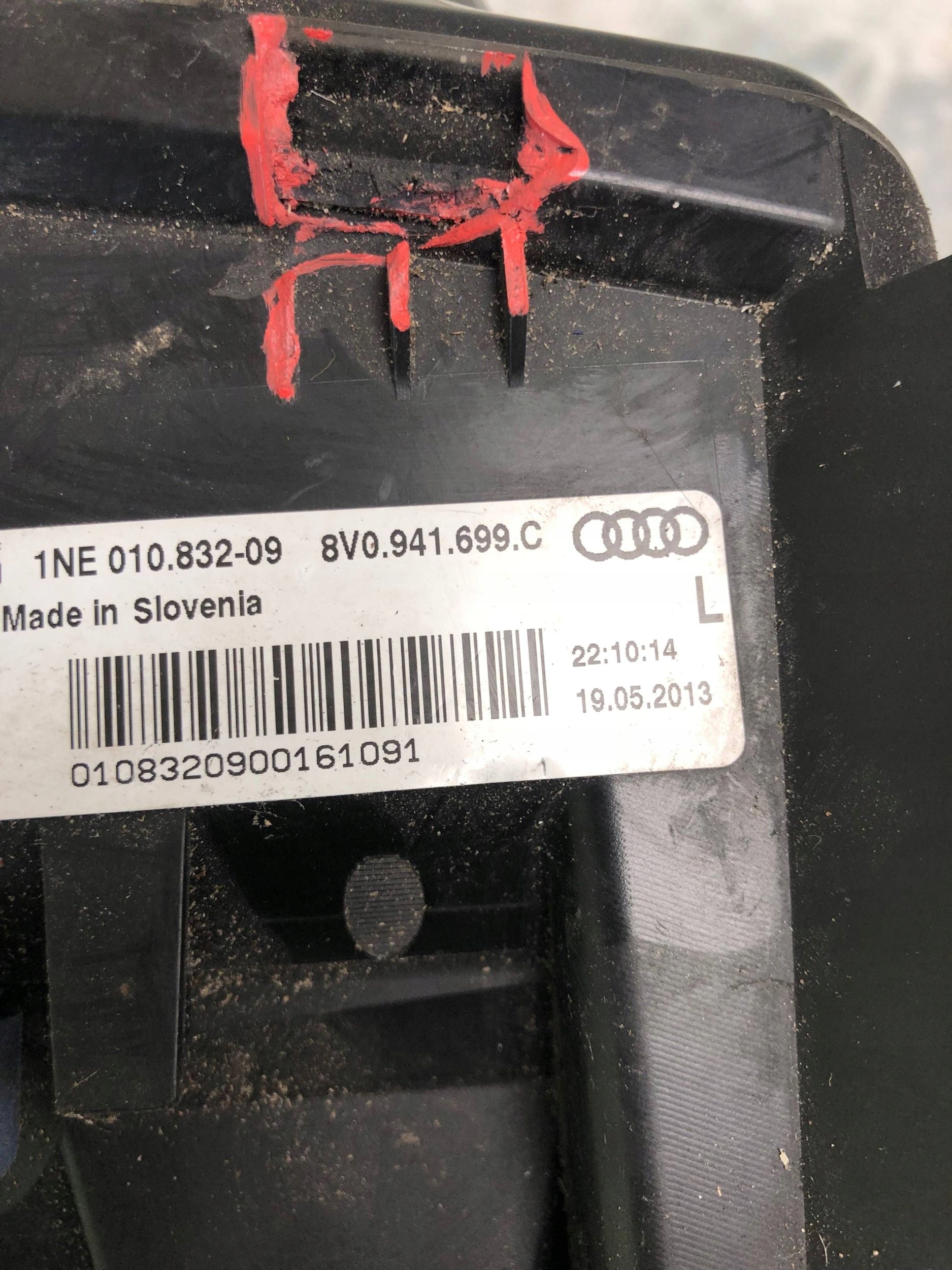 fog light left front AUDI A3 8V 8V0941699C