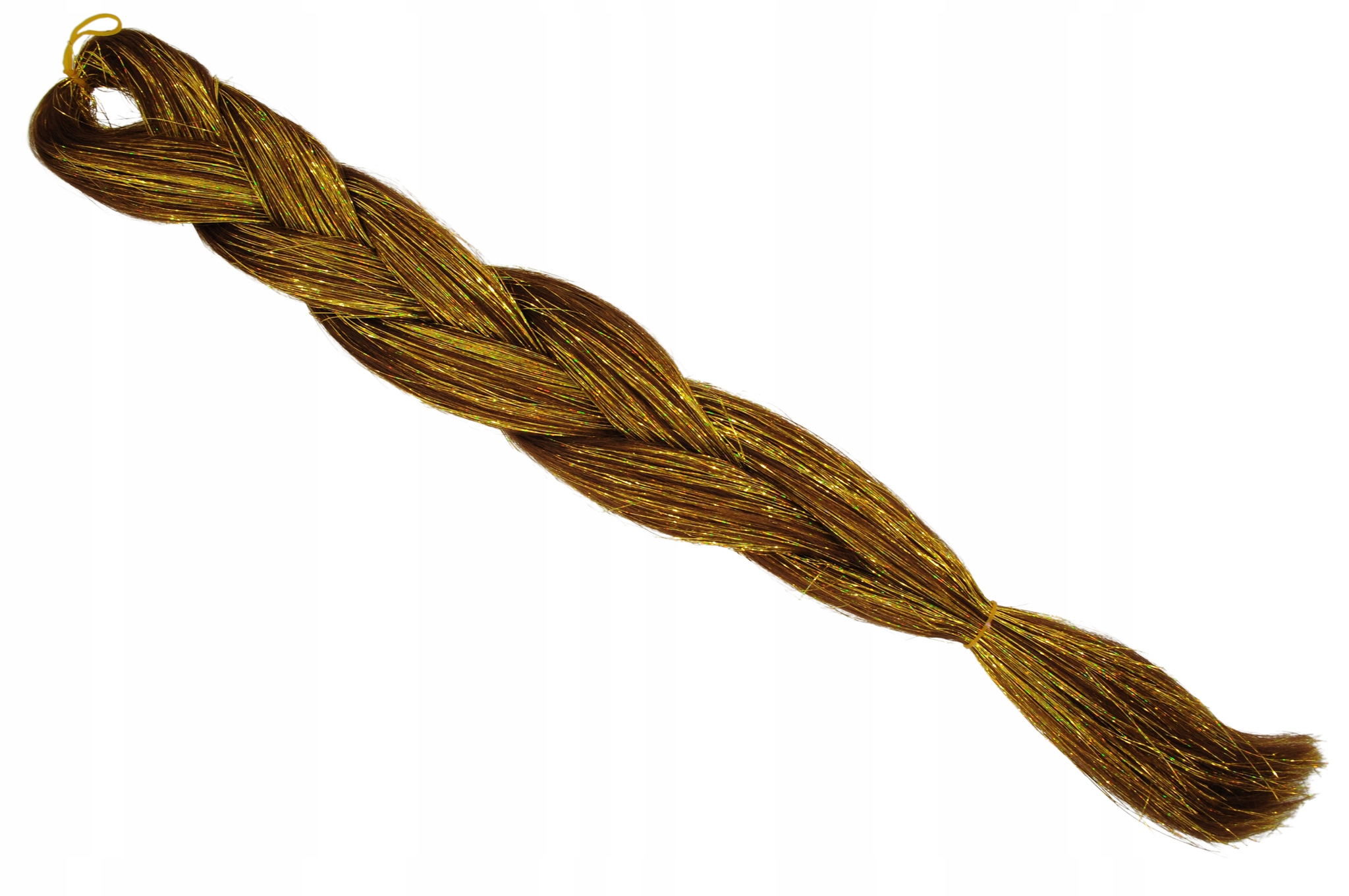 WŁOSY SYNTETYCZNE KOLOR WARKOCZYKI BROKAT MB-N07Z