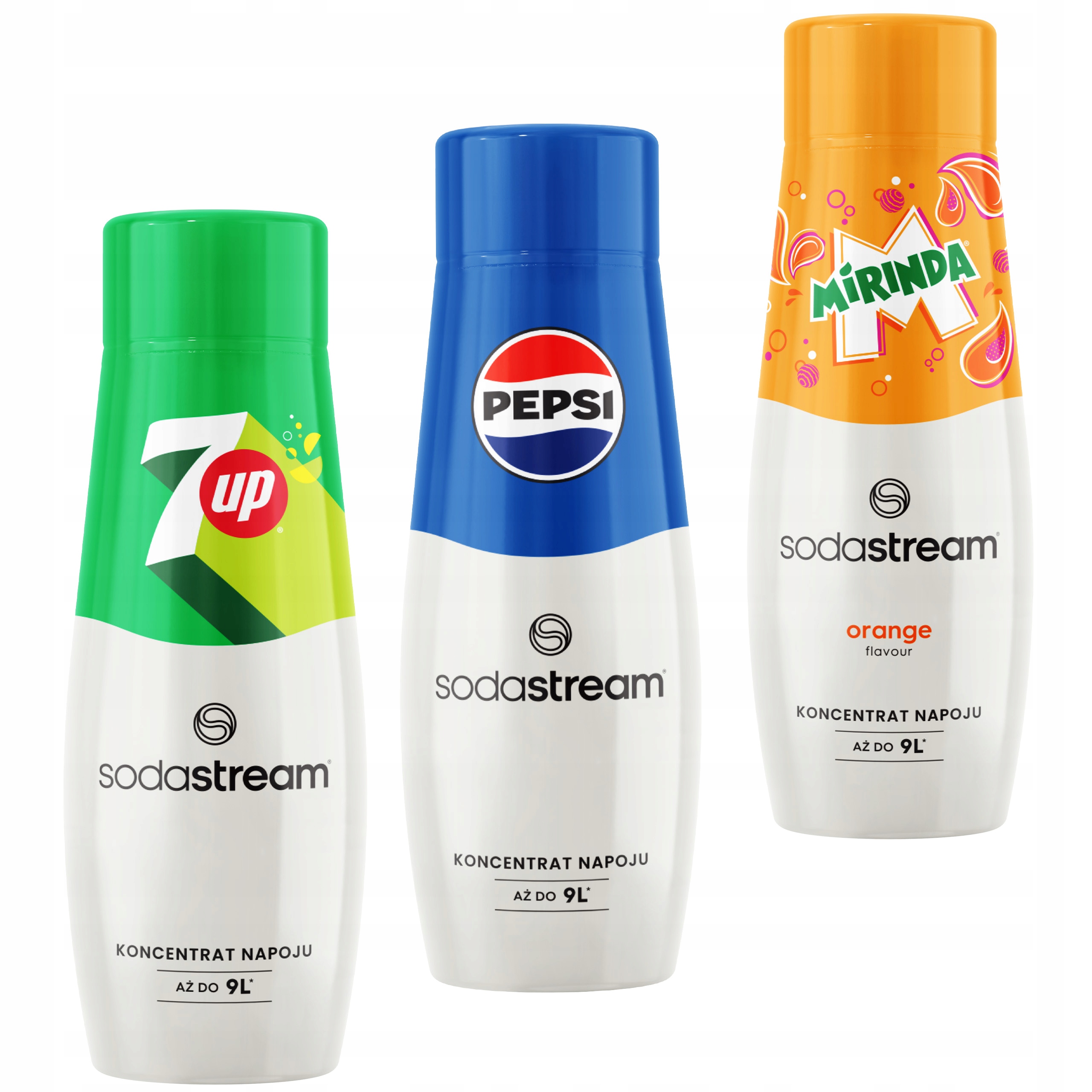 Levně Sodastream Sada sirupů Pepsi 7UP Mirinda