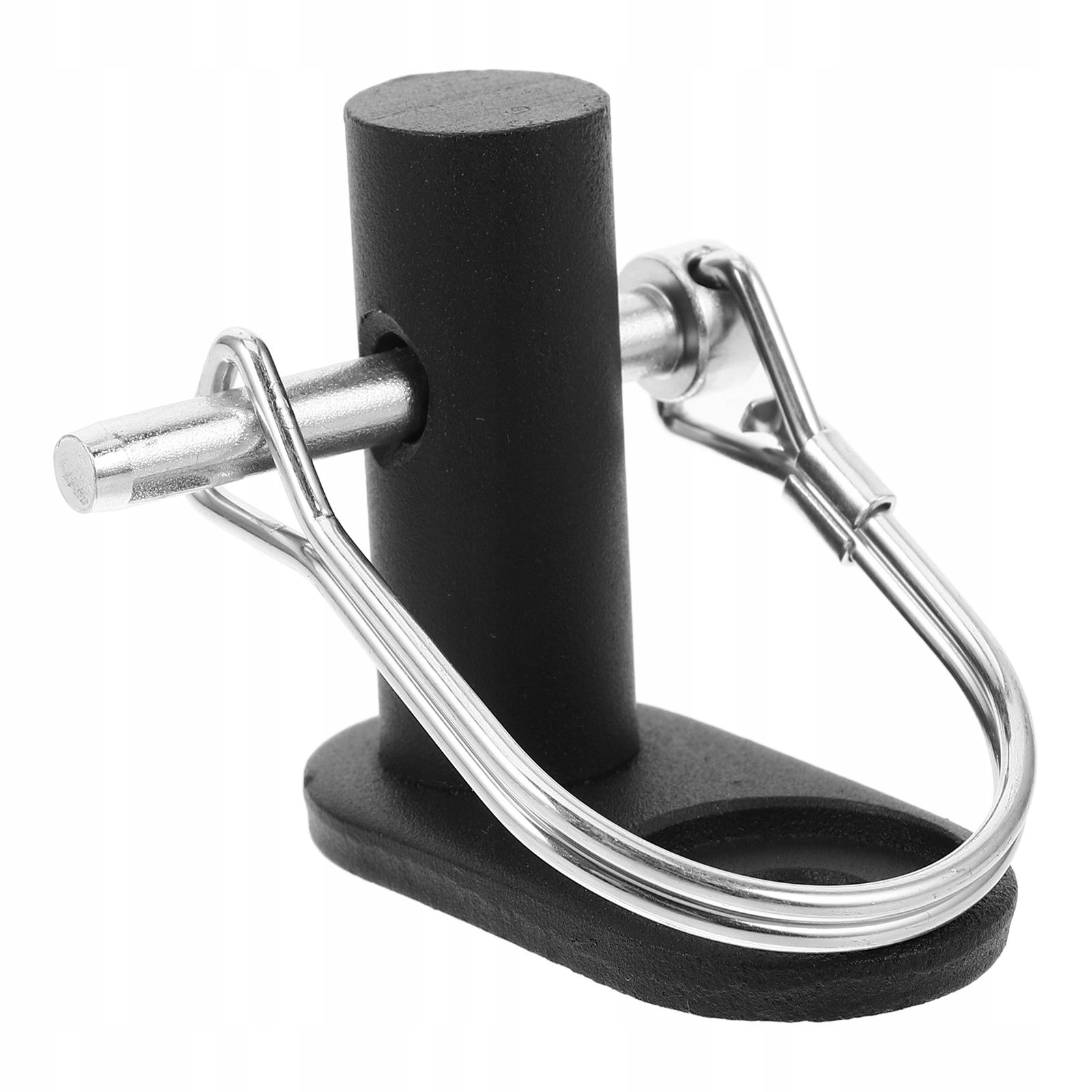 Adapter Do Przyczepki Rowerowej Z Węzłem, Czarny, Stal Węglowa