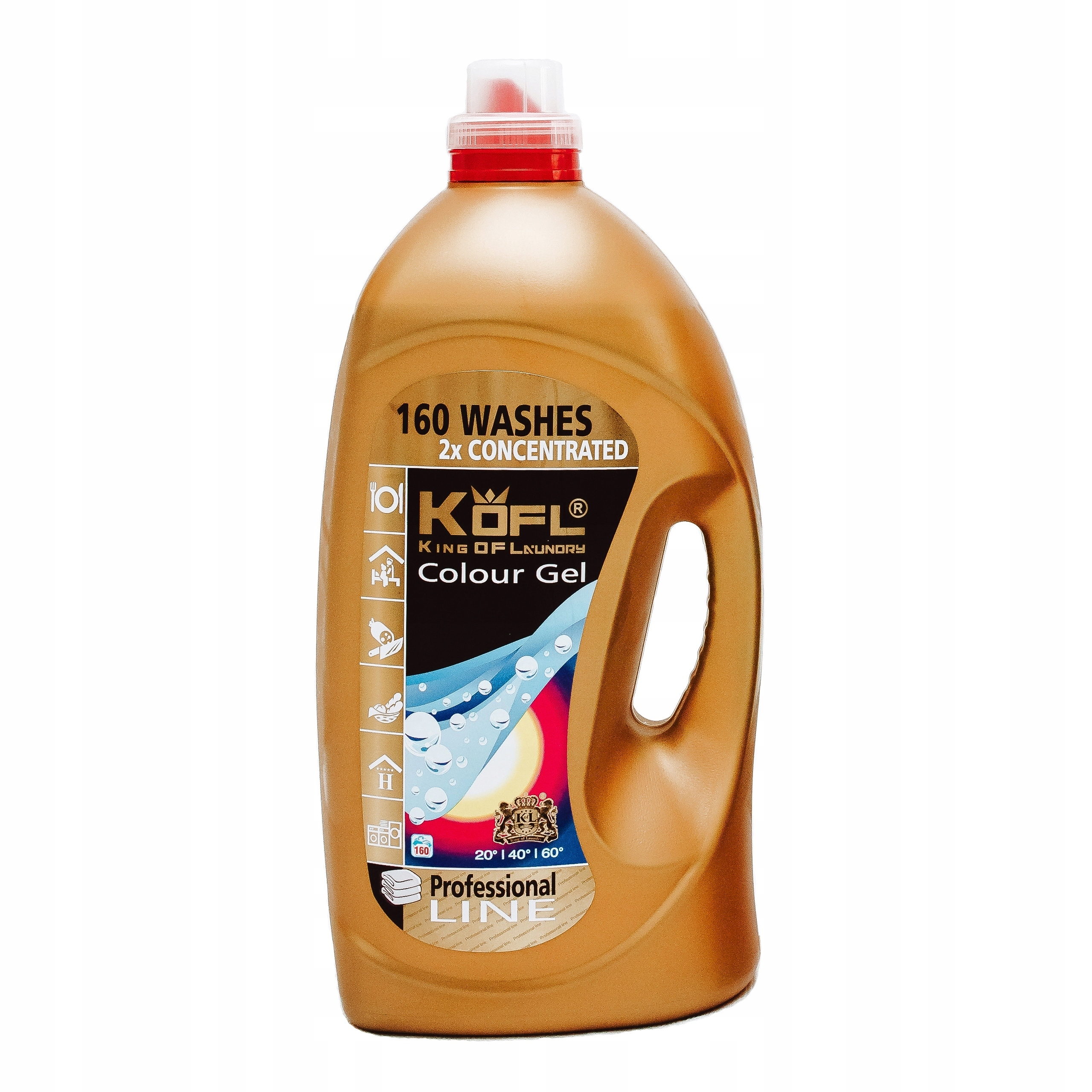 Levně Tekutý prací prostředek na barevné prádlo Kofl 5,75 l