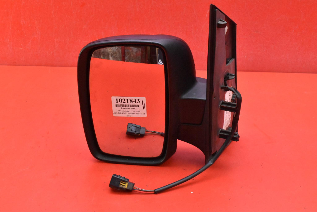 mirror left black, EU 14007422XT CITROEN JUMPY 2 II 07-16 5 PIN