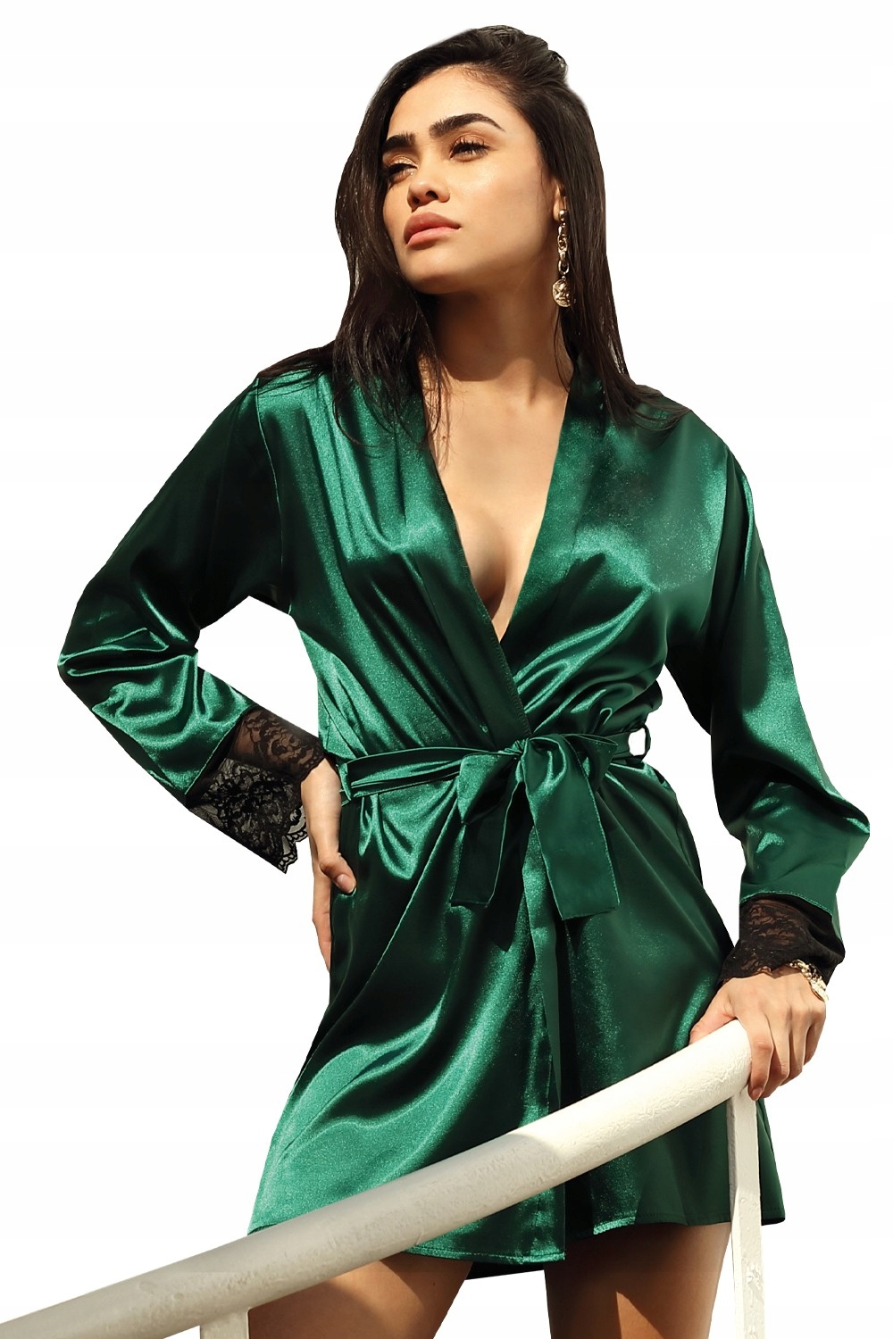 

Podomka Hailey 2XL, satyna zielony