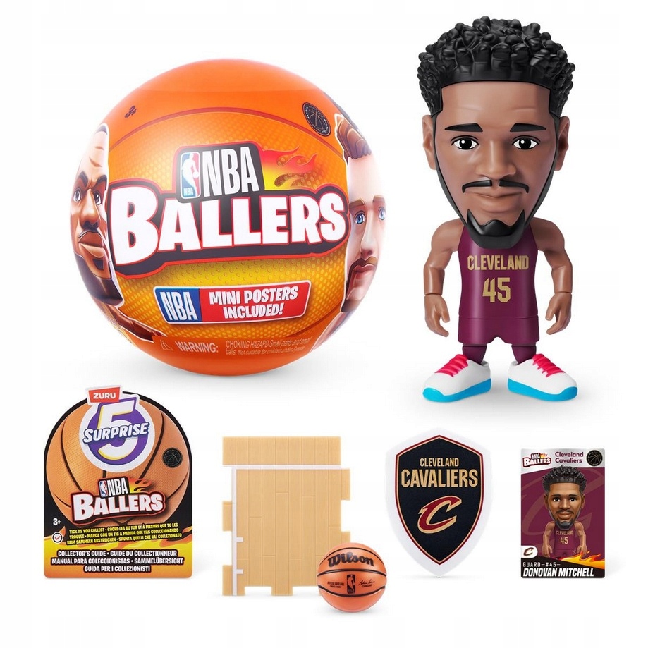 ZURU 5 SURPRISE MINI BRANDS NBA BALLERS • Cena, Opinie - Allegro