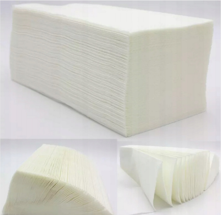 Levně Papírové Ručníky Zz Papírový Ručník Zz Bílý Ručník Zz Celulóza