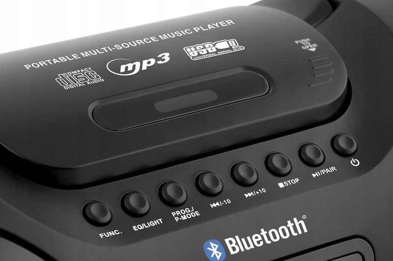 GŁOŚNIK BLUETOOTH BOOMBOX TUBA RADIO MP3 USB WIEŻA Szerokość produktu 49.5 cm