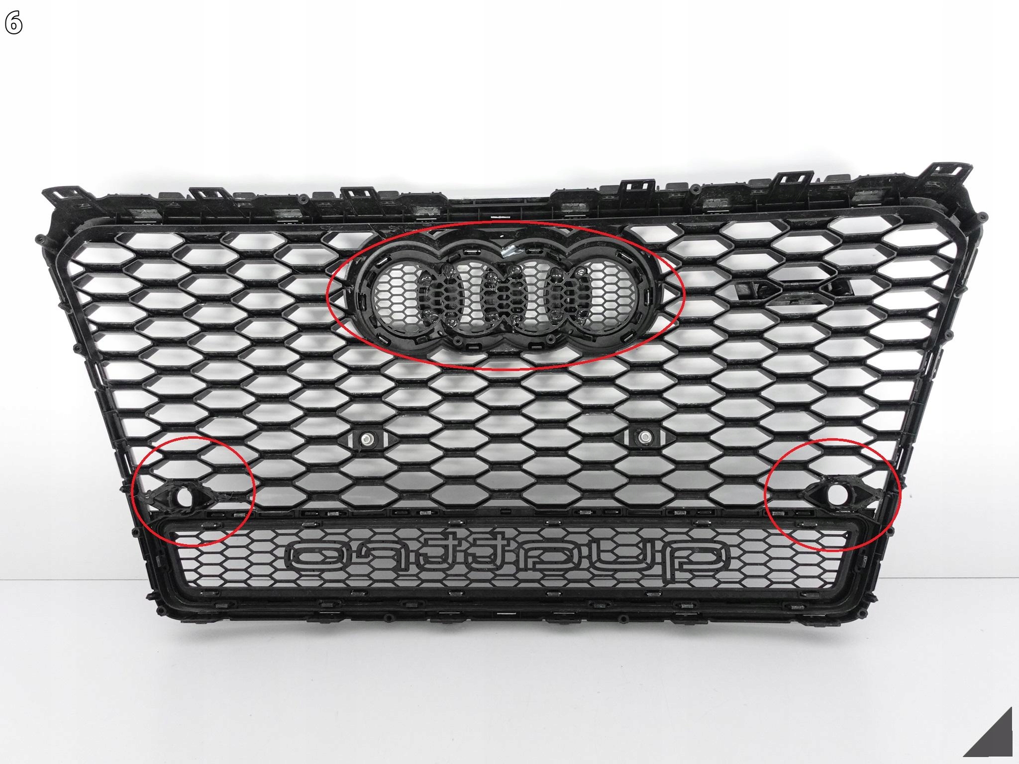AUDI RS7 4G8 10-15 grill grille grid SATYNA