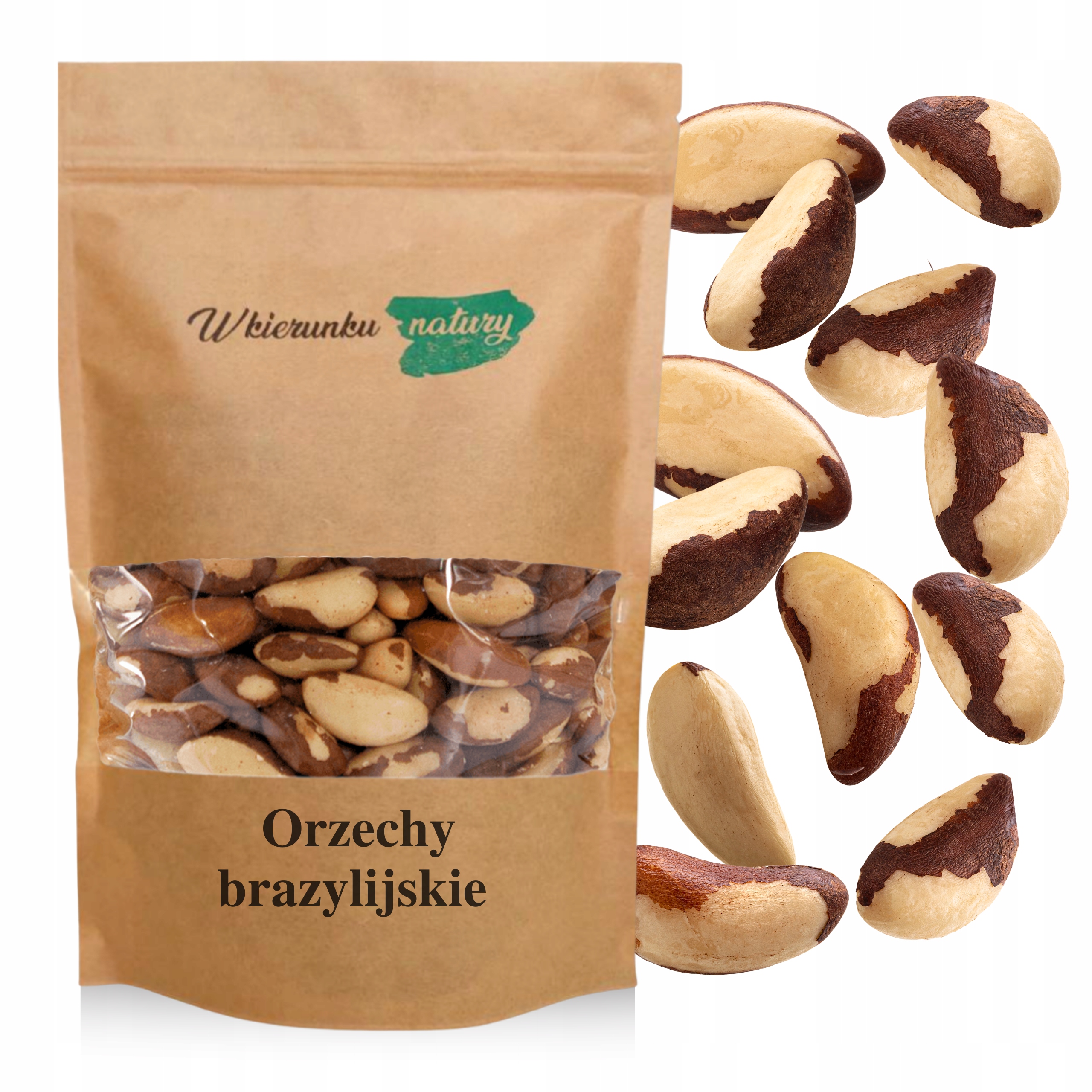 Levně Brazilské ořechy 1 kg – přírodní, zdroj selenu a zdravých tuků