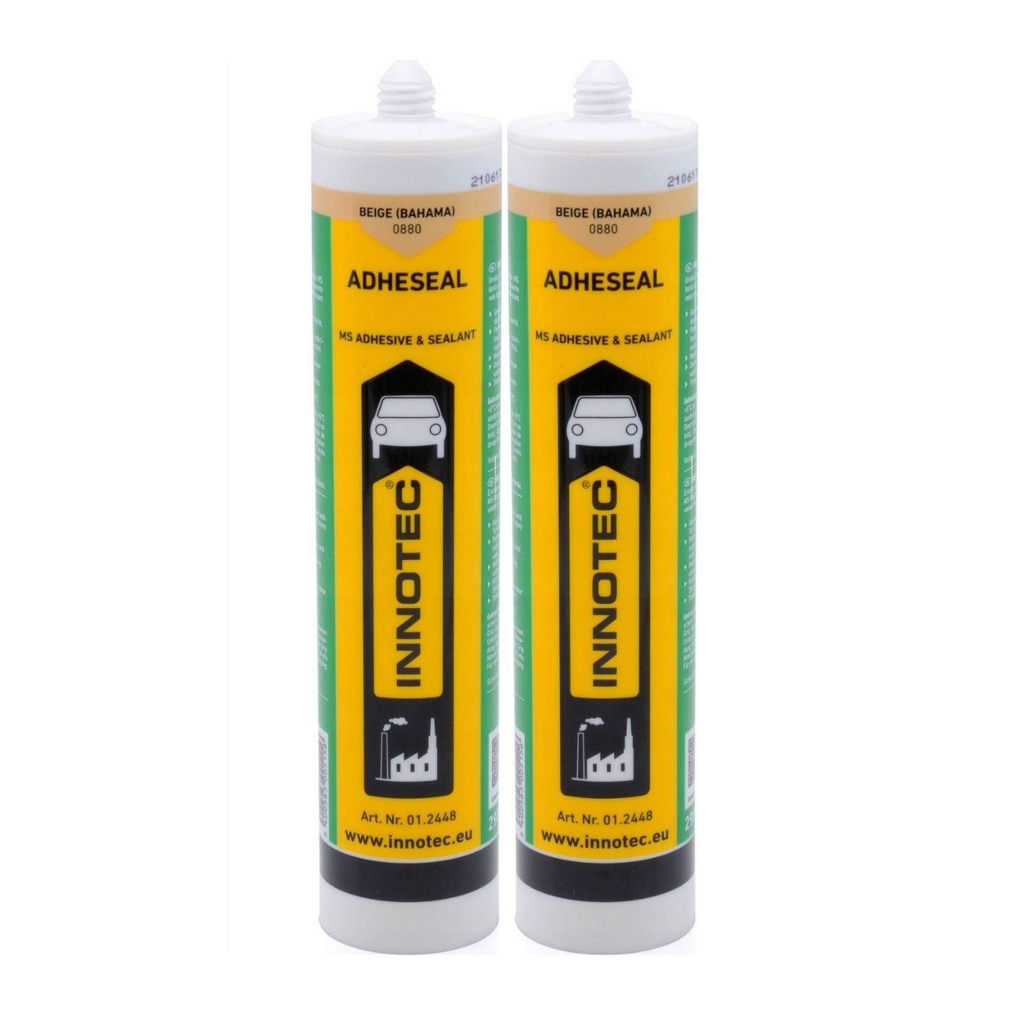 Innotec Lepiaca a tesniaca hmota Adheseal 290 ml Béžová 2 kusy