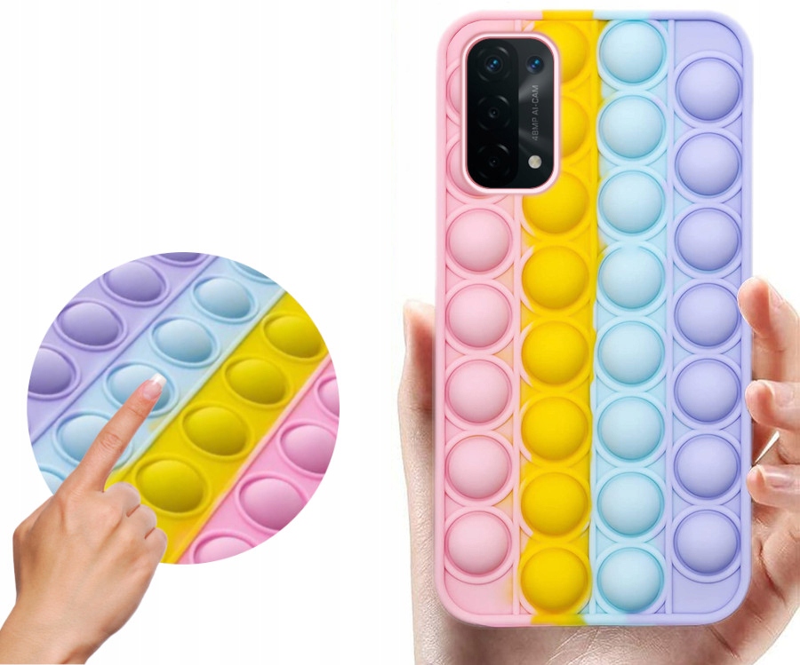 

Etui Case Bubble Pop It Do Oppo A54 A74 5G Szkło