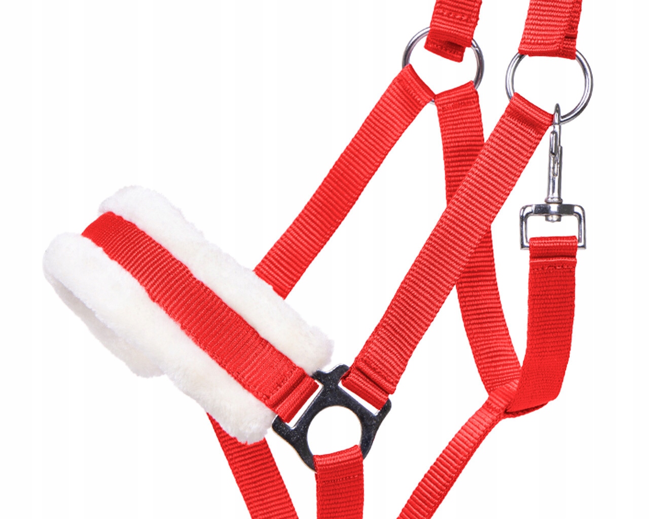 Kantar z futerkiem QHP Cali Czerwony/Bright Red Mini-Shetty EAN (GTIN) 8718369312338