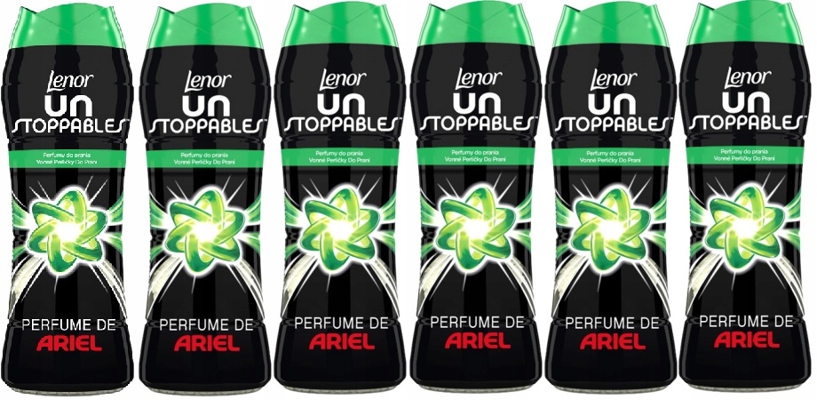 Levně Lenor Unstoppables Scent of Ariel perličky na praní 6 x 285 g