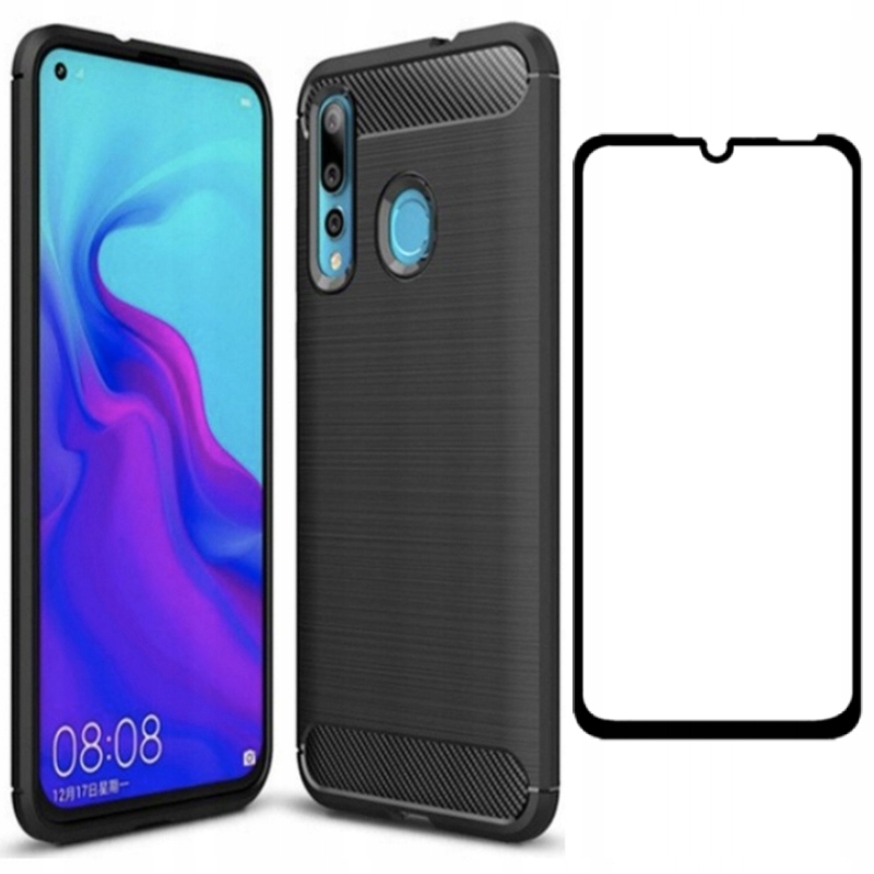 

Etui Szkło do Huawei P30 Lite pancerne Carbon
