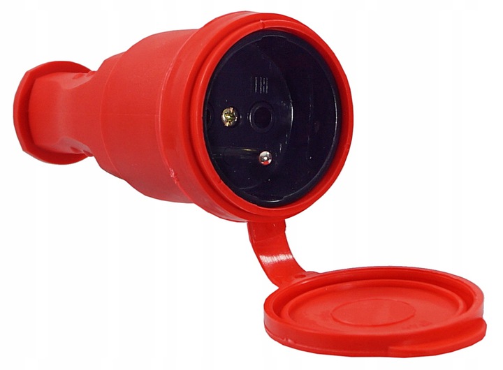 

Gniazdo Gumowe 16A 230V IP44 Hermetyczne Na Kabel