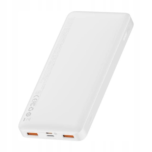BASEUS POWERBANK LEKKI WYGODNY 10000mAh 3X USB USB-C PD 20W Marka Baseus