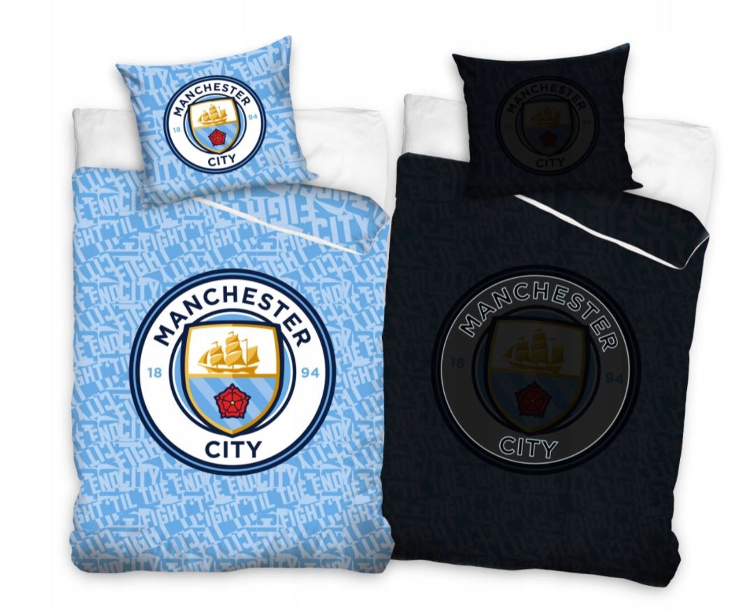 

160X200 Pościel Klubowa Świecąca Manchester City G