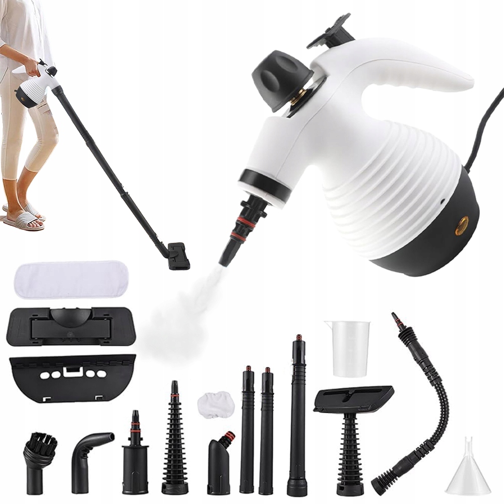 Parní Čistič Oken Parní Mop 1050W 55PSI Na Okna