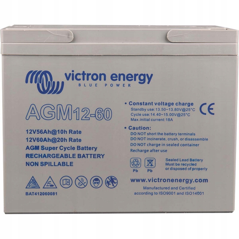 Akumulator AGM Victron Energy 60Ah 12V
