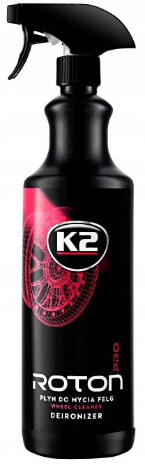 PŁYN DO MYCIA FELG K2 ROTON PRO 1L KRWAWA FELGA Waga produktu z opakowaniem jednostkowym 1.1 kg