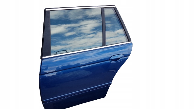 BMW E39 TOPASBLAU Tür links heck TOURING