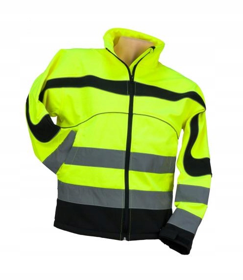 Softshellová bunda Urgent Reflexní, voděodolná, prodyšná, XXL