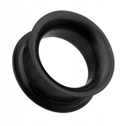 Tunel silikonowy siodłowy earskin piercing 6 mm